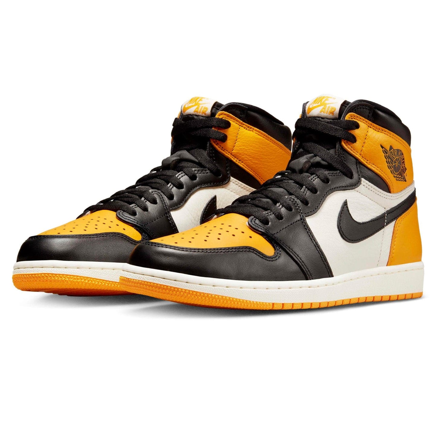 Air Jordan 1 Retro High OG 'Yellow Toe' — UK 3 | EU 35.5 | US 3.5 — Top View