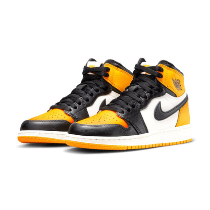 Air Jordan 1 Retro High OG GS 'Yellow Toe' — UK 13.5 | EU 32 | US 1Y — Back View