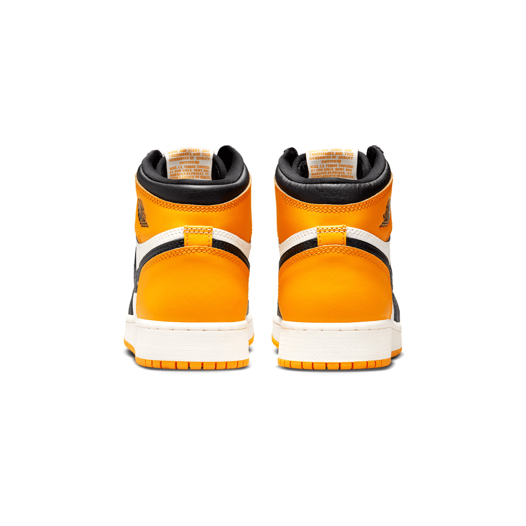 Air Jordan 1 Retro High OG GS 'Yellow Toe' — UK 13.5 | EU 32 | US 1Y — Top View