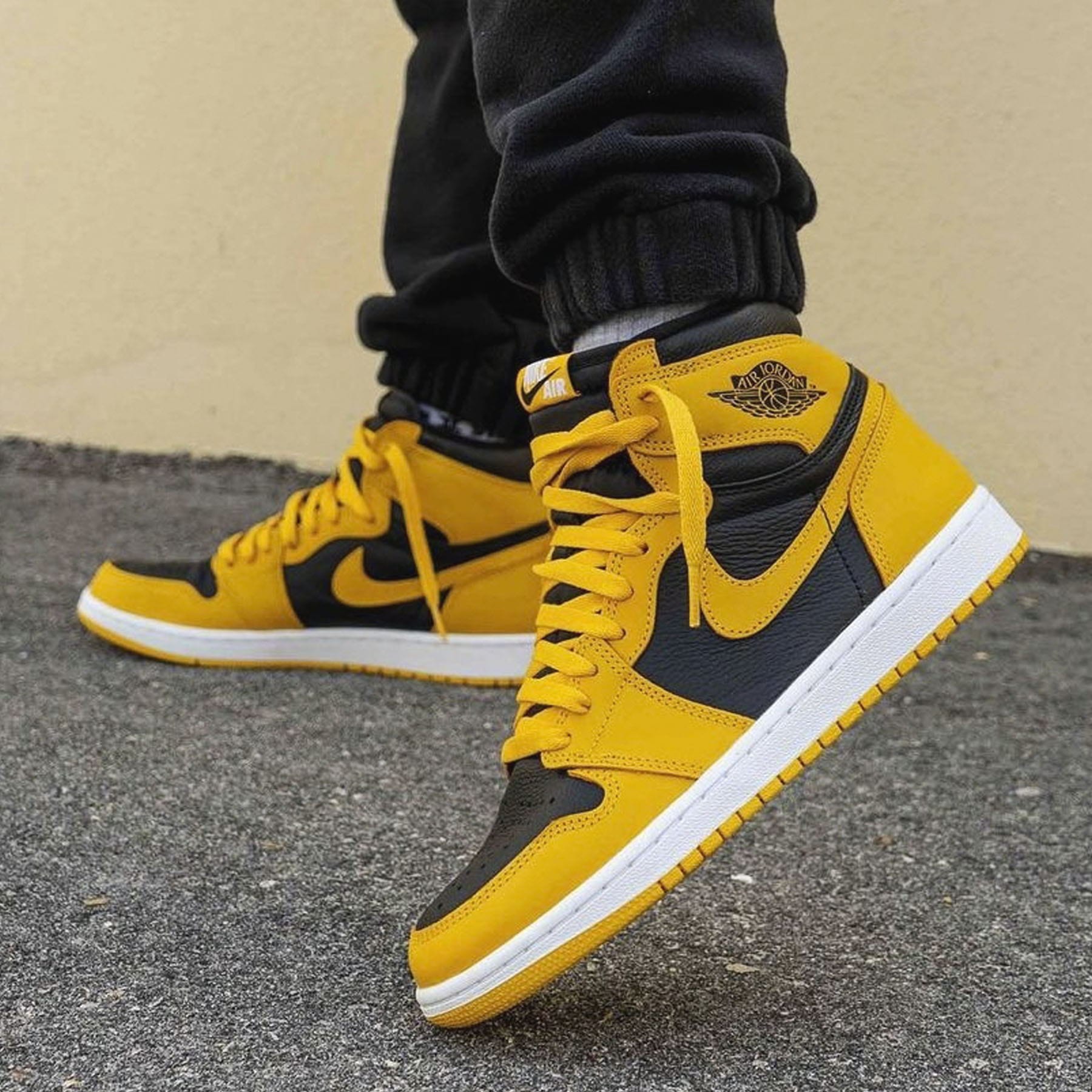 Air Jordan 1 High Retro OG 'Pollen' — UK 3 | EU 35.5 | US 3.5 — Lifestyle View