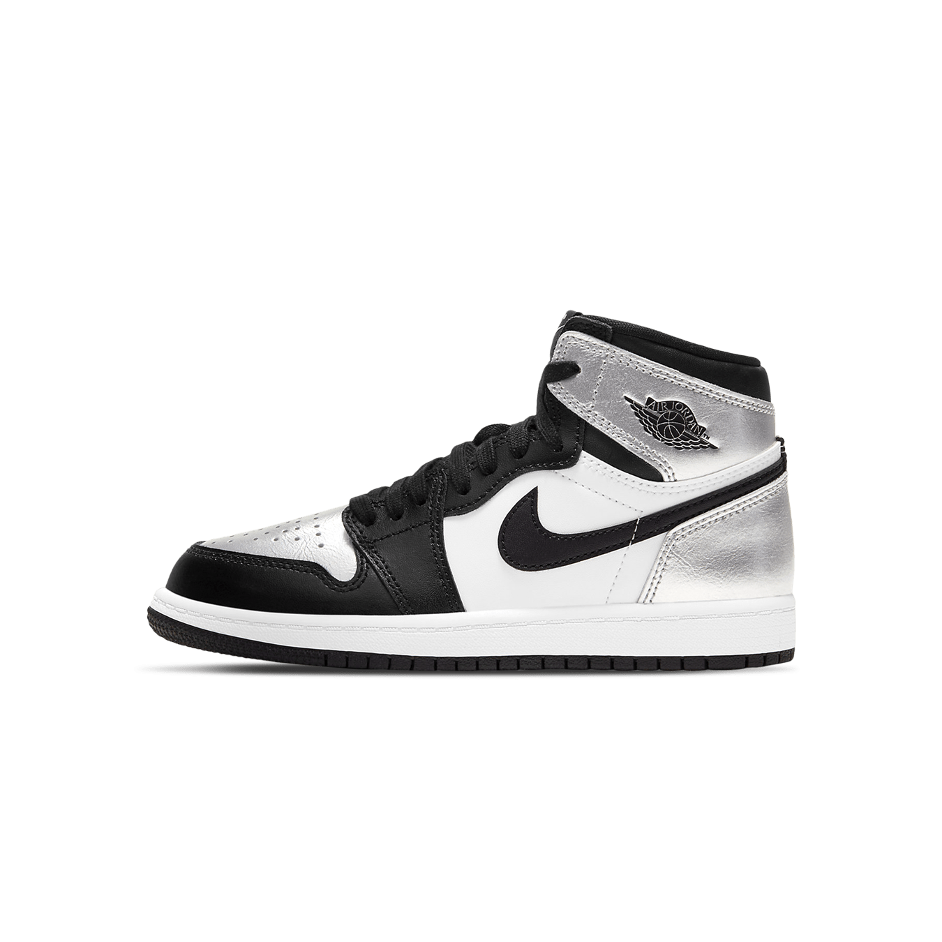 Air Jordan 1 Retro High OG PS 'Silver Toe' — UK 10C | EU 27.5 | US 10.5C — Front View