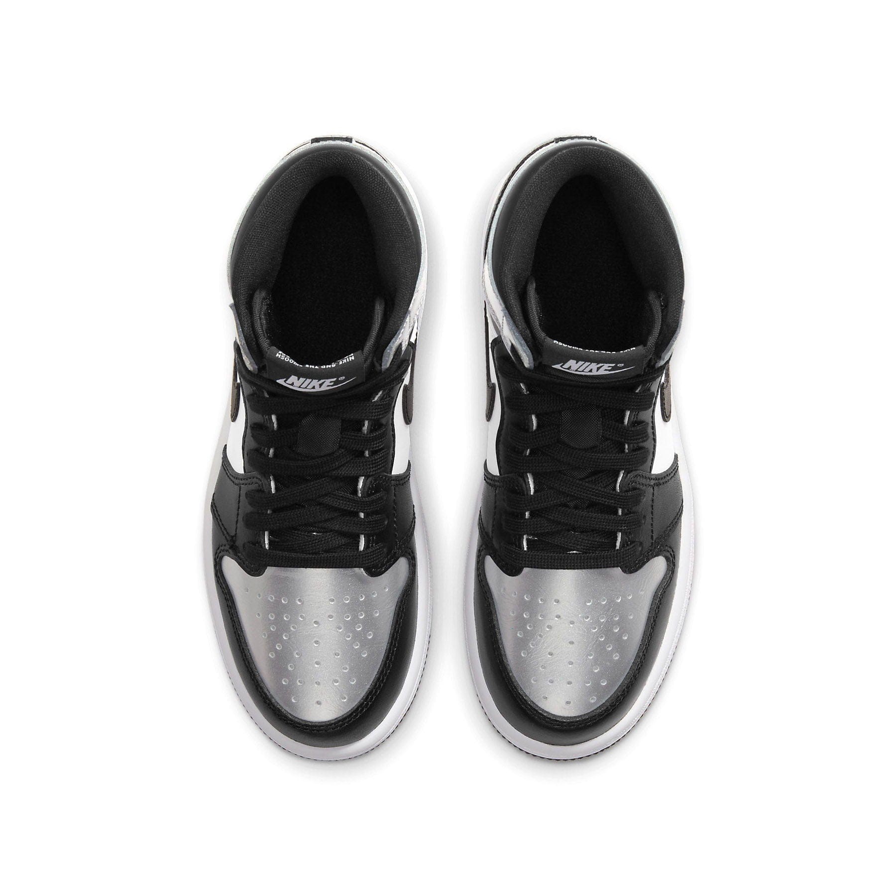 Air Jordan 1 Retro High OG PS 'Silver Toe' — UK 10C | EU 27.5 | US 10.5C — Back View