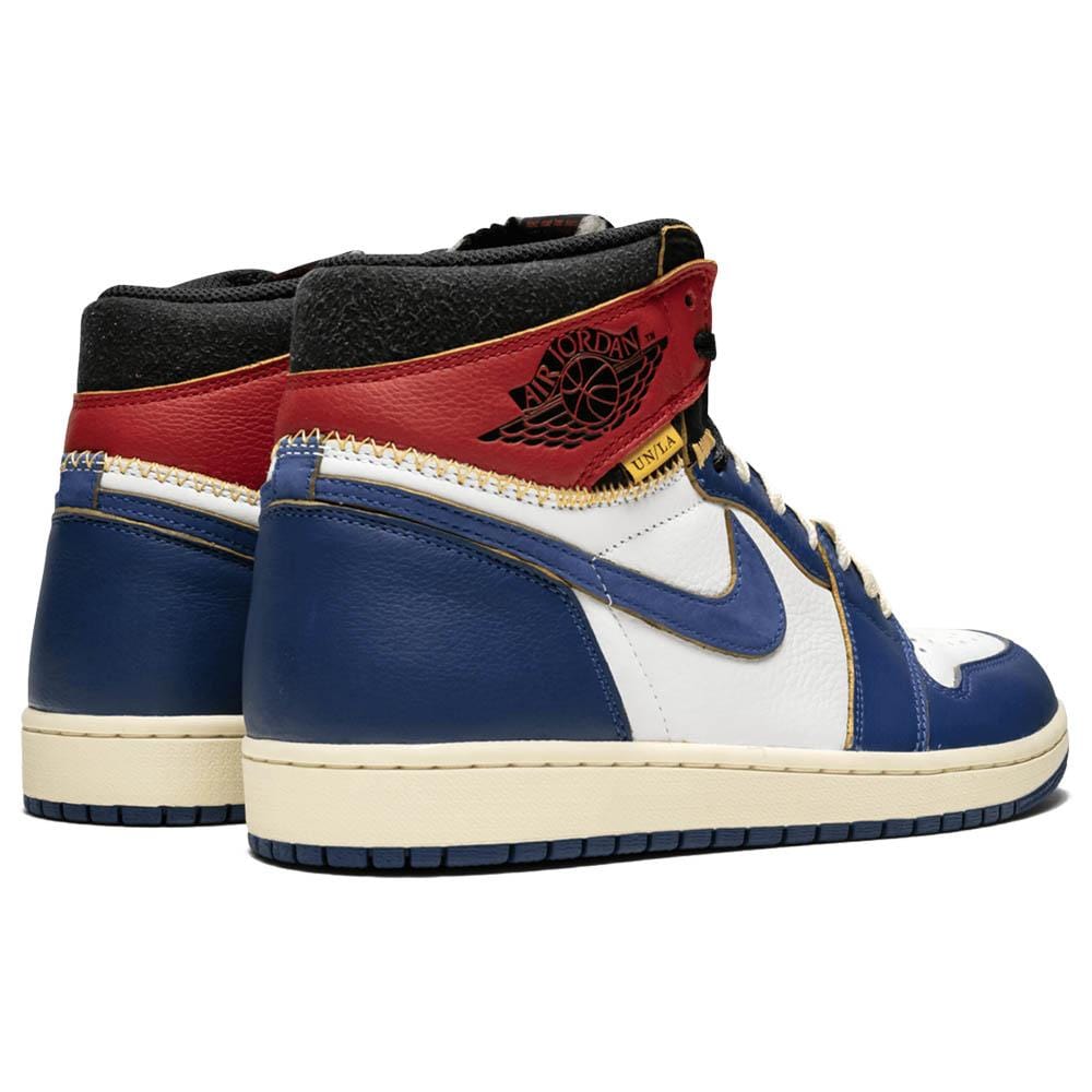 Union LA x Air Jordan 1 Retro High NRG 'Storm Blue' — UK 3 | EU 35.5 | US 3.5 — Back View