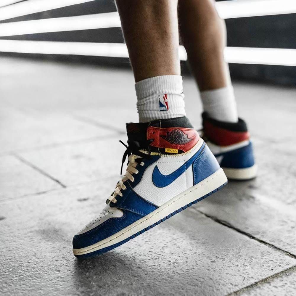 Union LA x Air Jordan 1 Retro High NRG 'Storm Blue' — UK 3 | EU 35.5 | US 3.5 — Alternate View 7