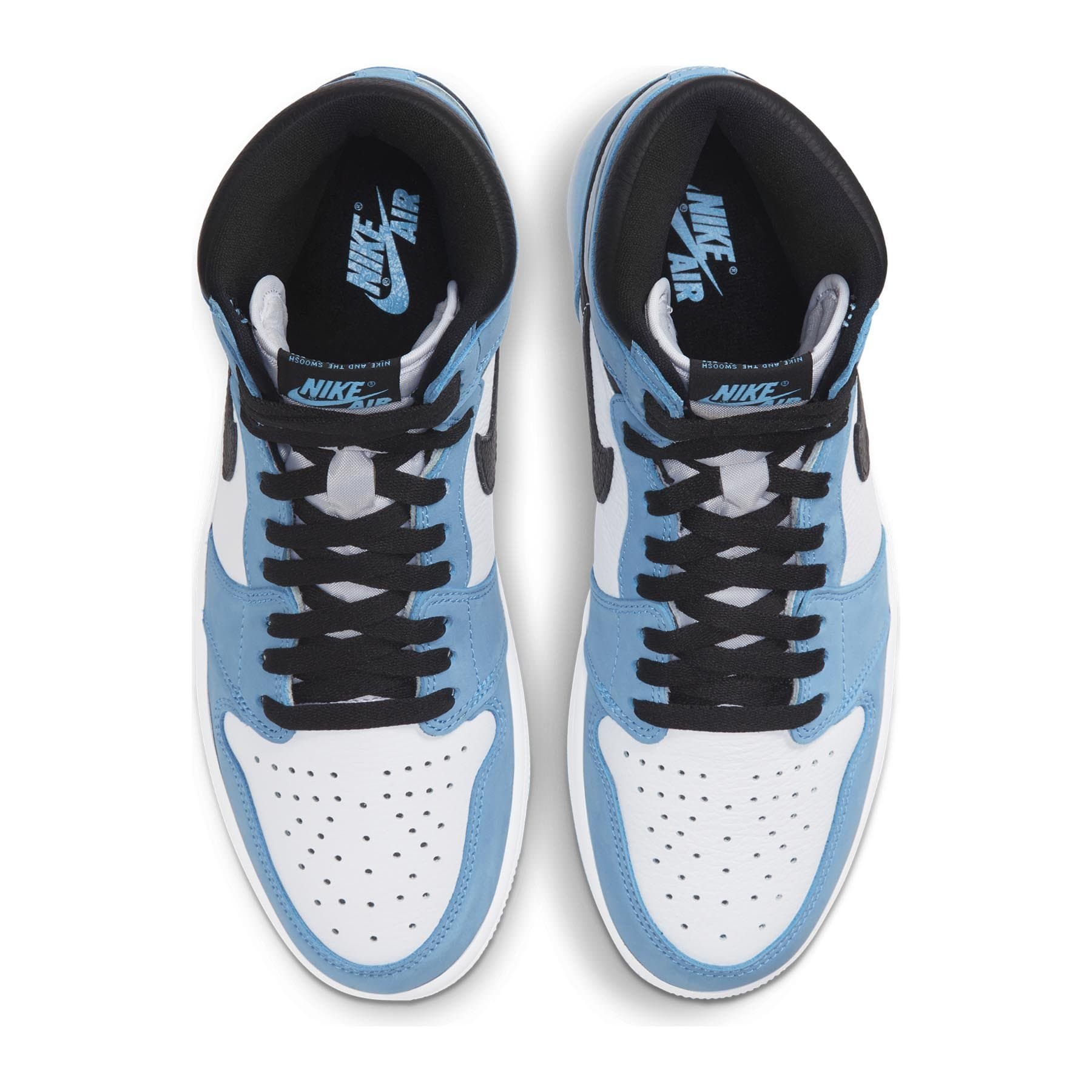 Air Jordan 1 Retro High OG 'University Blue' — UK 3 | EU 35.5 | US 3.5 — Back View