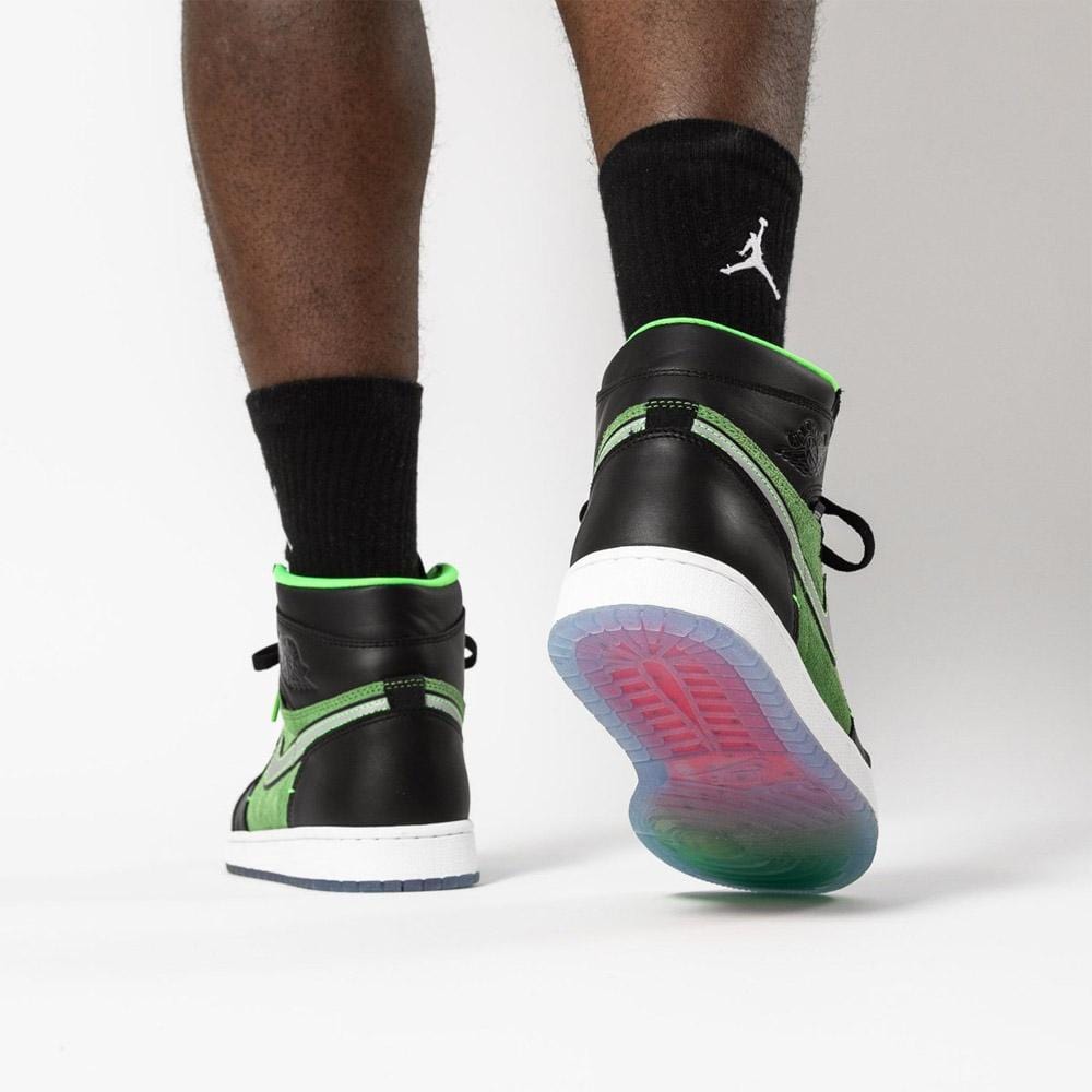 Air Jordan 1 High Zoom 'Rage Green' — UK 3 | EU 35.5 | US 3.5 — Alternate View 8
