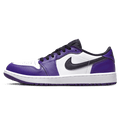 Air Jordan 1 Low Golf 'Court Purple' — UK 3 | EU 35.5 | US 3.5 — Front View