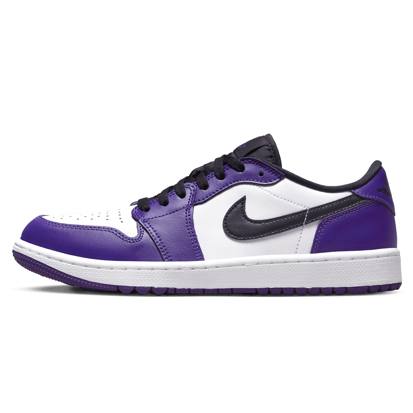 Air Jordan 1 Low Golf 'Court Purple' — UK 3 | EU 35.5 | US 3.5 — Front View