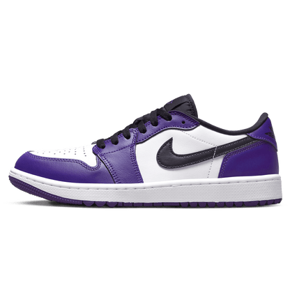 Air Jordan 1 Low Golf 'Court Purple' — UK 3 | EU 35.5 | US 3.5 — Front View