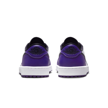 Air Jordan 1 Low Golf 'Court Purple' — UK 3 | EU 35.5 | US 3.5 — Back View