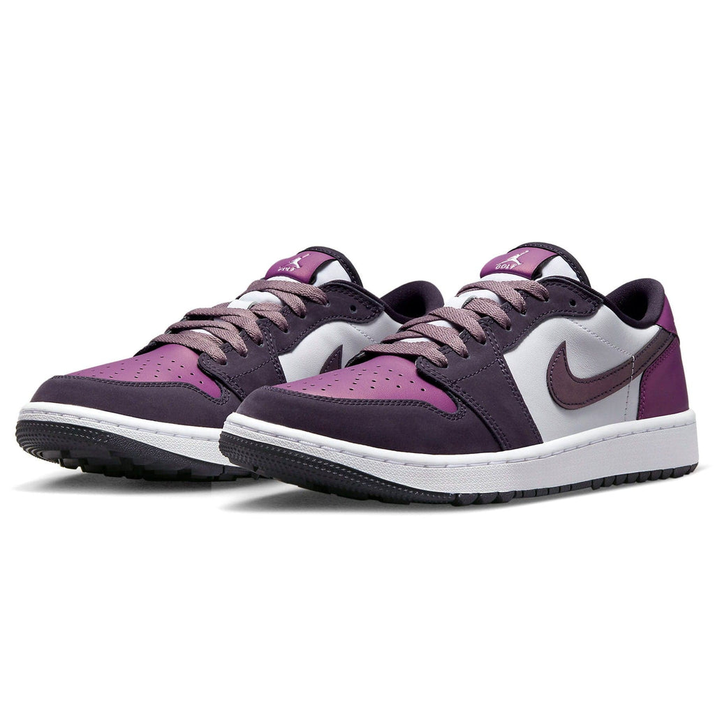 Air Jordan 1 Low Golf NRG 'Purple Smoke' — UK 3 | EU 35.5 | US 3.5 — Side View
