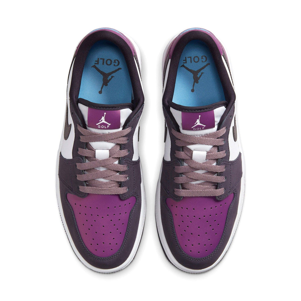Air Jordan 1 Low Golf NRG 'Purple Smoke' — UK 3 | EU 35.5 | US 3.5 — Back View