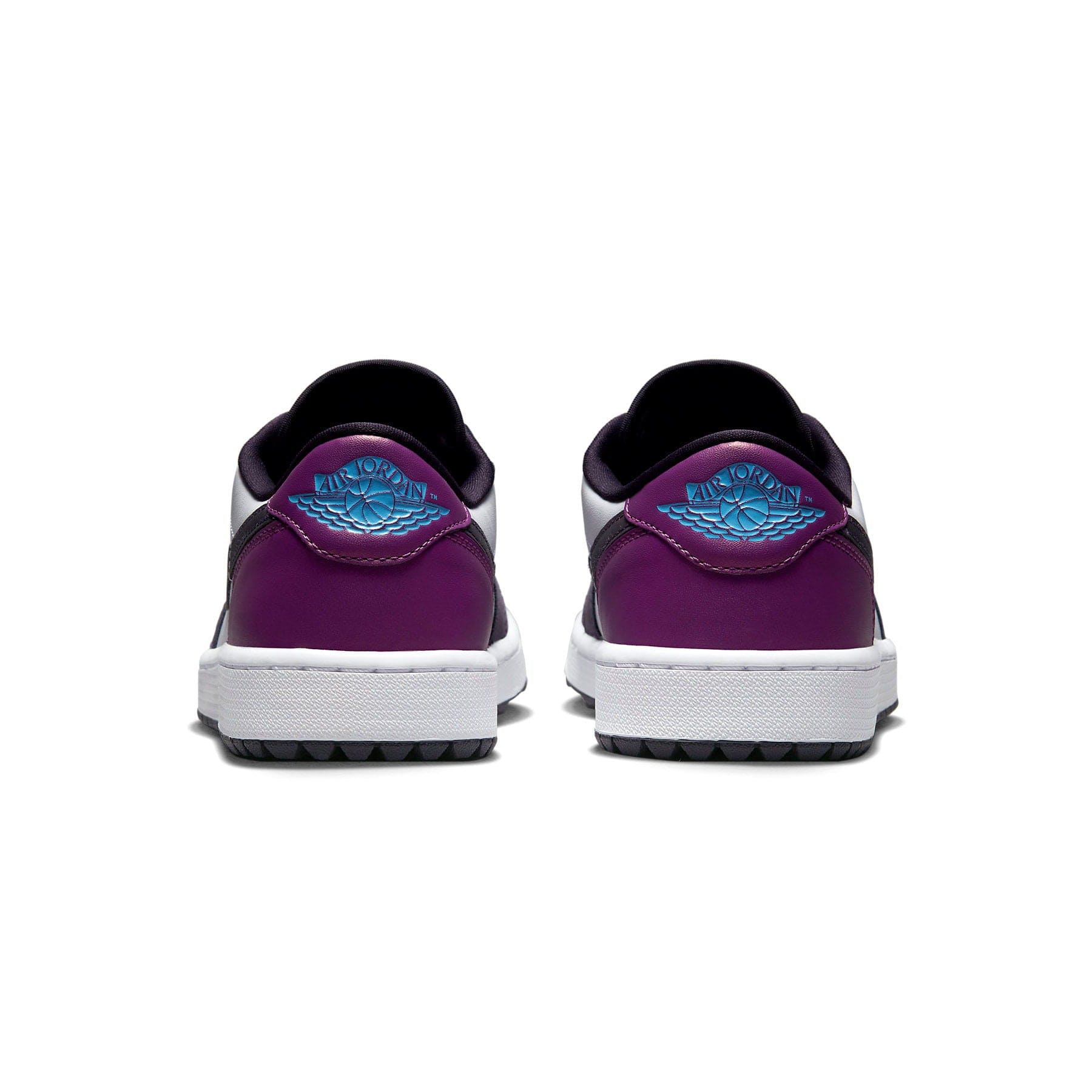Air Jordan 1 Low Golf NRG 'Purple Smoke' — UK 3 | EU 35.5 | US 3.5 — Top View