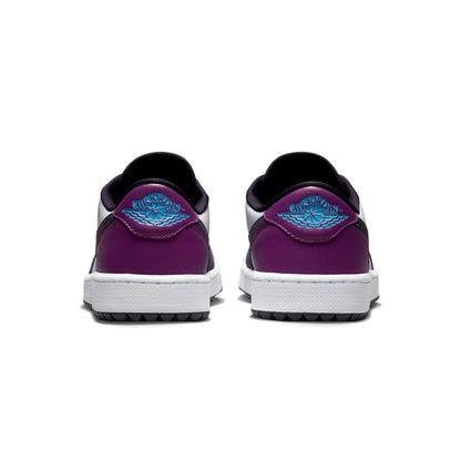 Air Jordan 1 Low Golf NRG 'Purple Smoke' — UK 3 | EU 35.5 | US 3.5 — Top View
