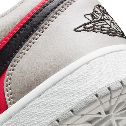 Air Jordan 1 Low Wmns 'Light Iron Ore Siren Red' — UK 2.5 | EU 35.5 | US 5 — Alternate View 7