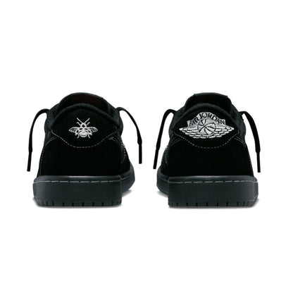 Air Jordan 1 Low OG x Travis Scott SP 'Black Phantom' — UK 3 | EU 35.5 | US 3.5 — Top View