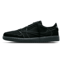 Air Jordan 1 Low OG x Travis Scott SP 'Black Phantom' — UK 3 | EU 35.5 | US 3.5 — Front View