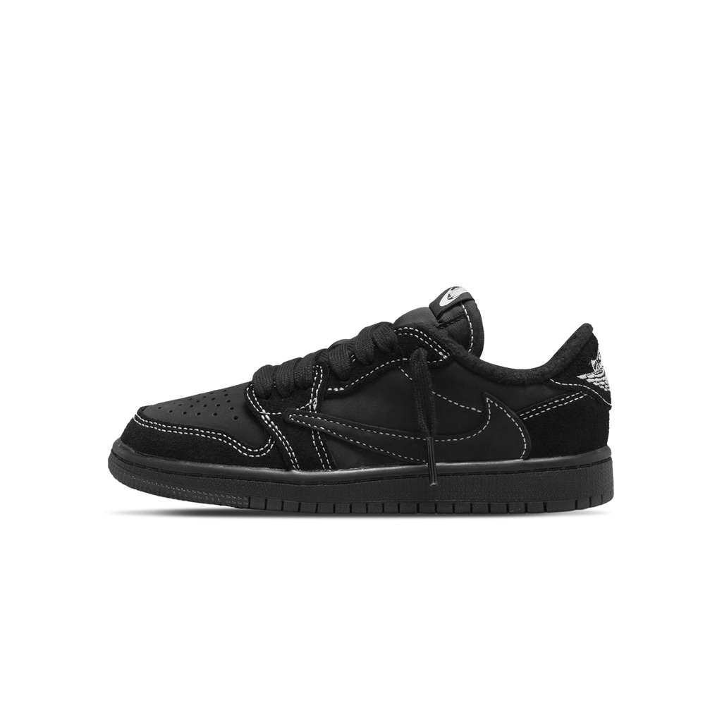 Travis Scott x Air Jordan 1 Low OG SP PS 'Black Phantom' — UK 10C | EU 27.5 | US 10.5C — Front View