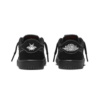 Travis Scott x Air Jordan 1 Low OG SP PS 'Black Phantom' — UK 10C | EU 27.5 | US 10.5C — Top View