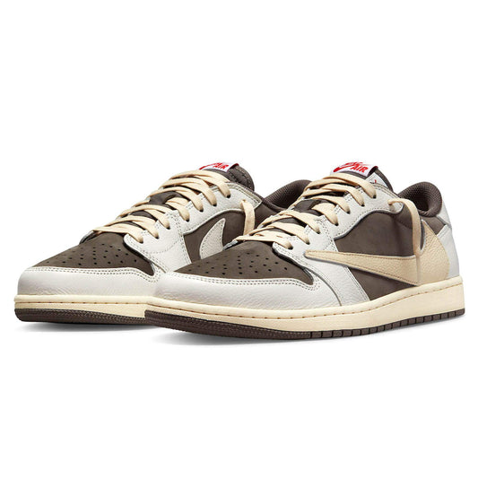 Travis Scott x Air Jordan 1 Low OG 'Reverse Mocha' — UK 3 | EU 35.5 | US 3.5 — Side View