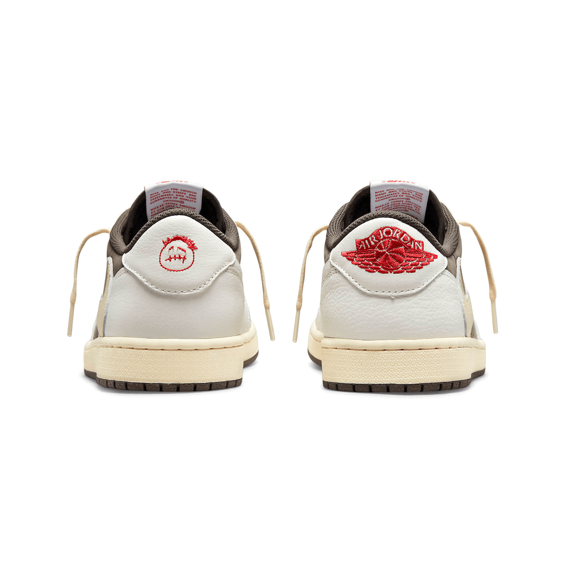 Travis Scott x Air Jordan 1 Low OG 'Reverse Mocha' — UK 3 | EU 35.5 | US 3.5 — Top View