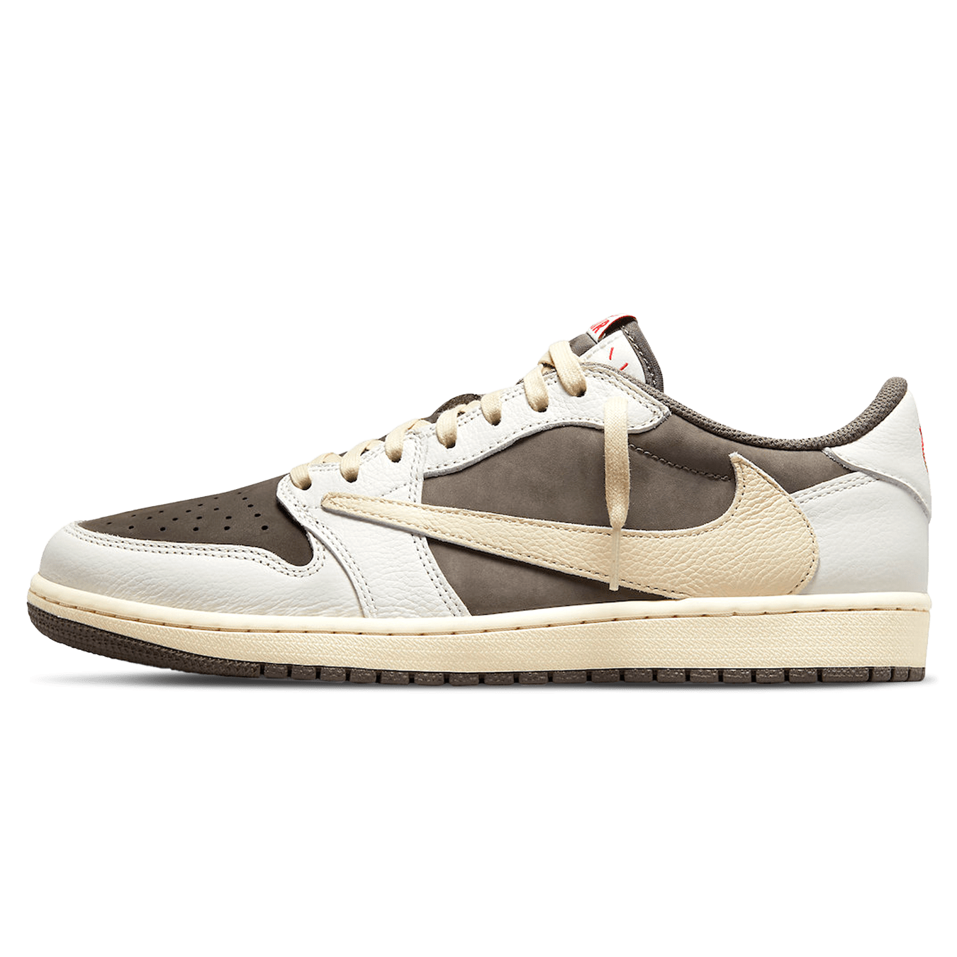 Travis Scott x Air Jordan 1 Low OG 'Reverse Mocha' — UK 3 | EU 35.5 | US 3.5 — Front View