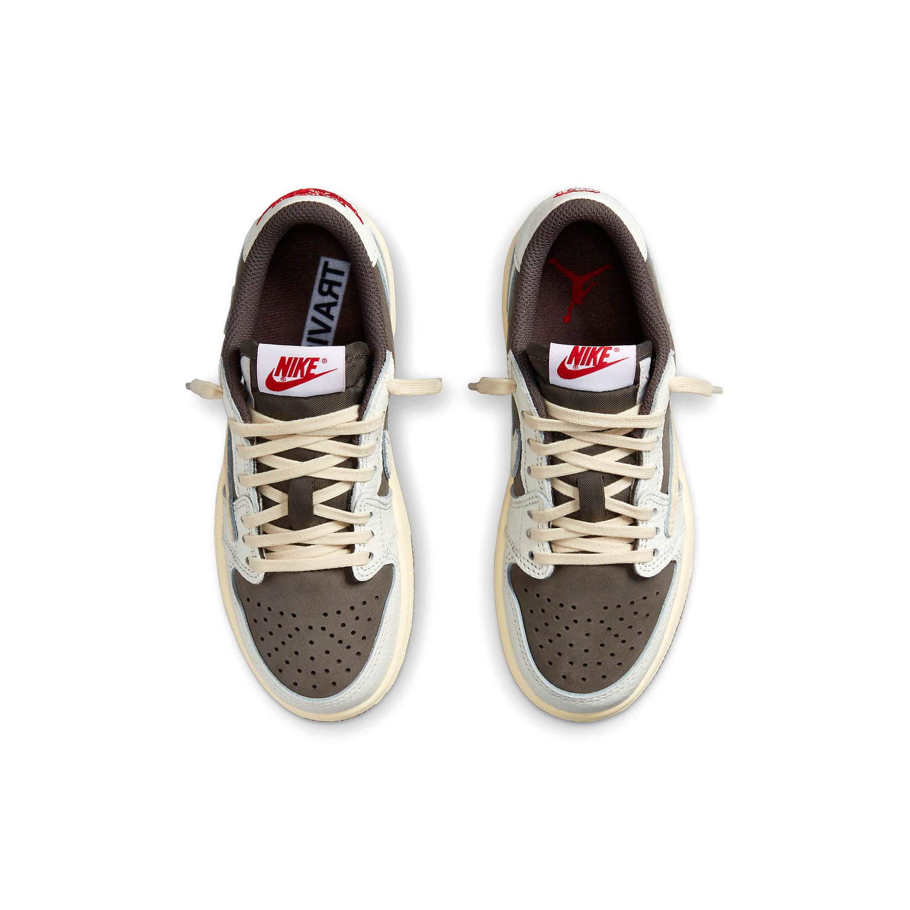 Travis Scott x Air Jordan 1 Low OG PS 'Reverse Mocha' — UK 10C | EU 27.5 | US 10.5C — Back View