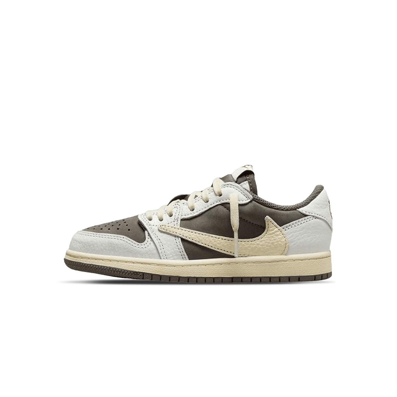 Travis Scott x Air Jordan 1 Low OG PS 'Reverse Mocha' — UK 10C | EU 27.5 | US 10.5C — Front View