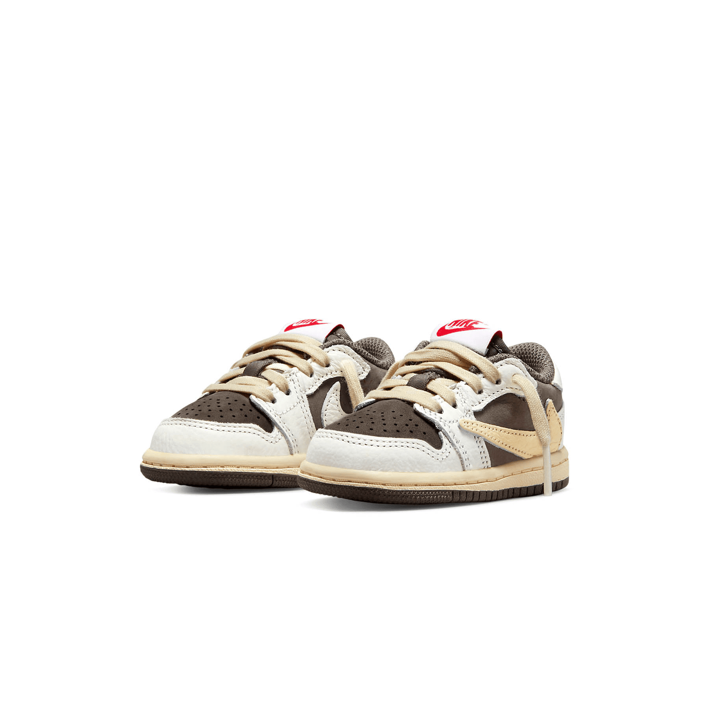 Travis Scott x Air Jordan 1 Low OG TD 'Reverse Mocha' — UK 0C | EU 15 | US 0C — Side View