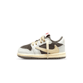 Travis Scott x Air Jordan 1 Low OG TD 'Reverse Mocha' — UK 0C | EU 15 | US 0C — Front View