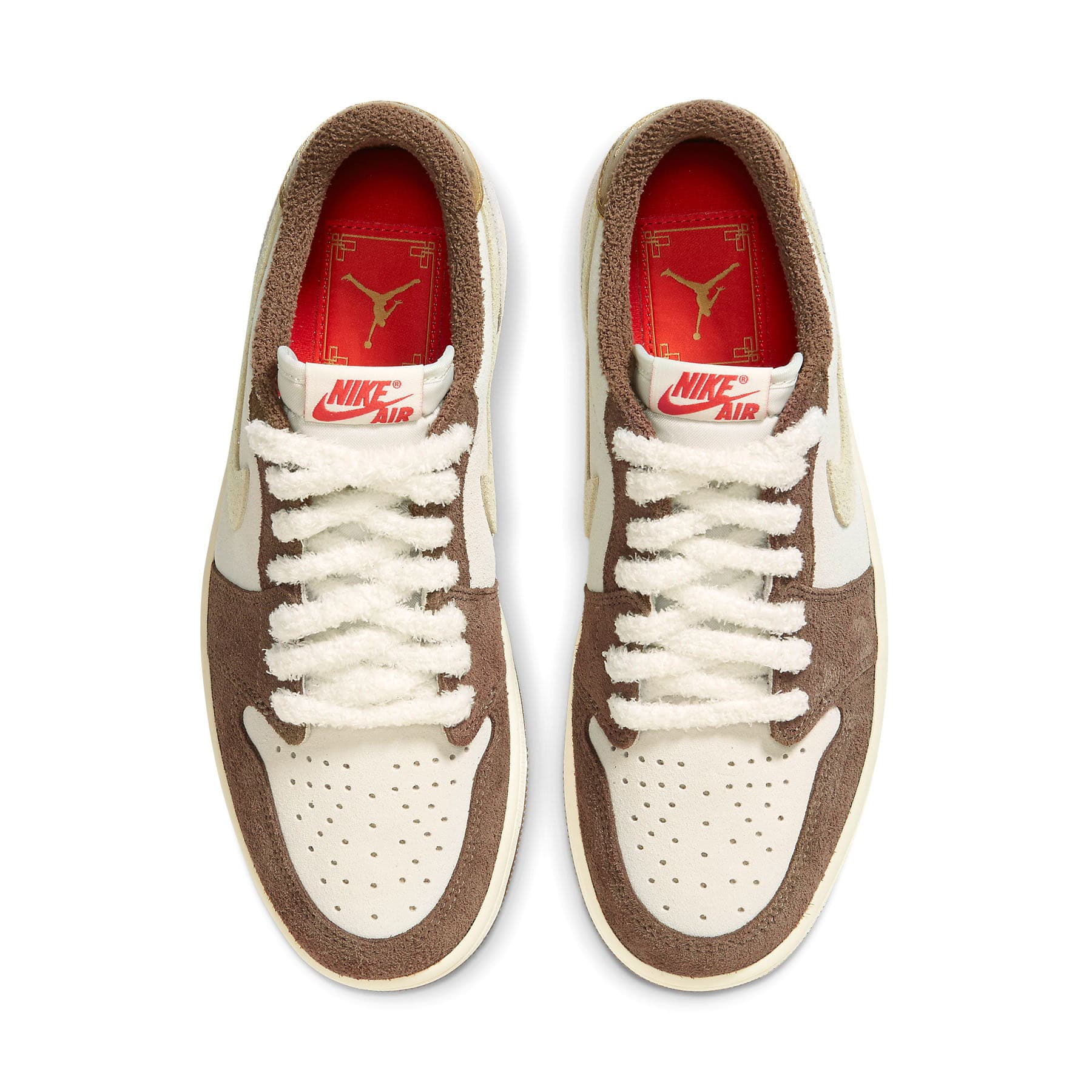 Air Jordan 1 Retro Low OG 'Year of the Rabbit' — UK 3 | EU 35.5 | US 3.5 — Back View