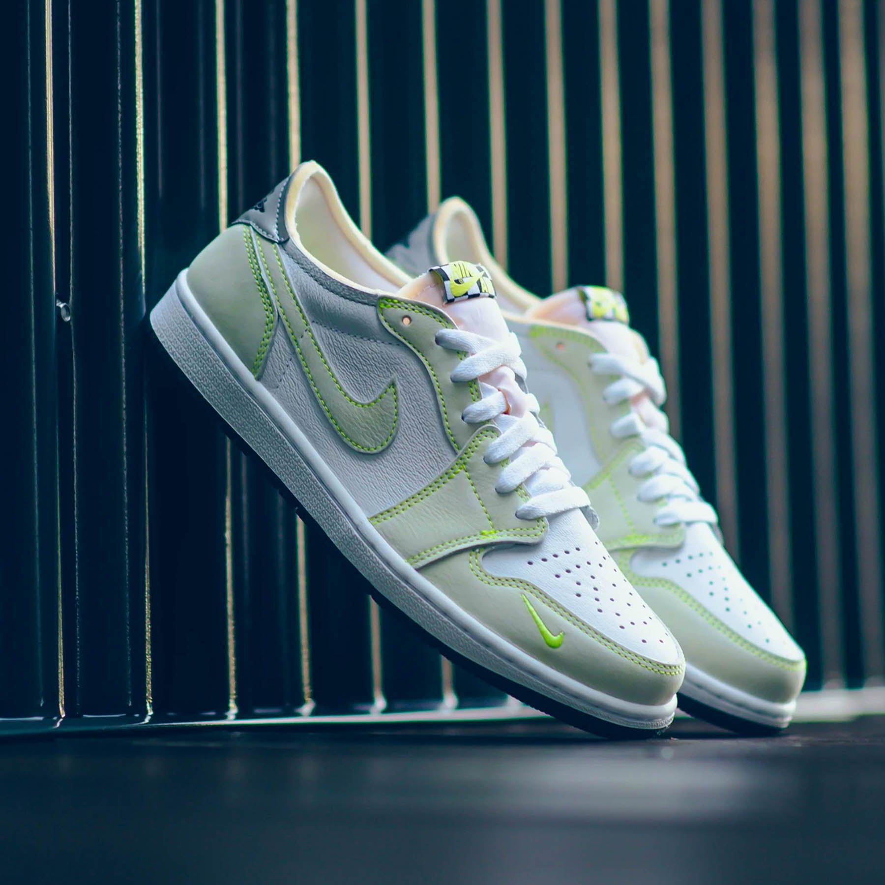 Air Jordan 1 Low OG 'Ghost Green' — UK 3 | EU 35.5 | US 3.5 — Lifestyle View