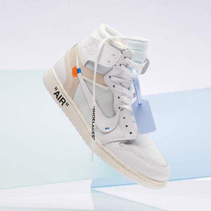 Air Jordan 1 x OFF-WHITE NRG — UK 3 | EU 35.5 | US 3.5 — Lifestyle View