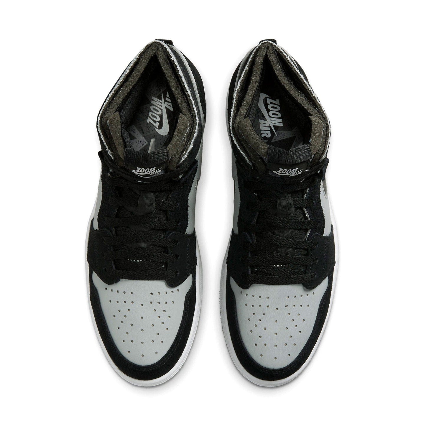 Air Jordan 1 Zoom CMFT 'Black Light Smoke Grey' — UK 3 | EU 35.5 | US 3.5 — Back View