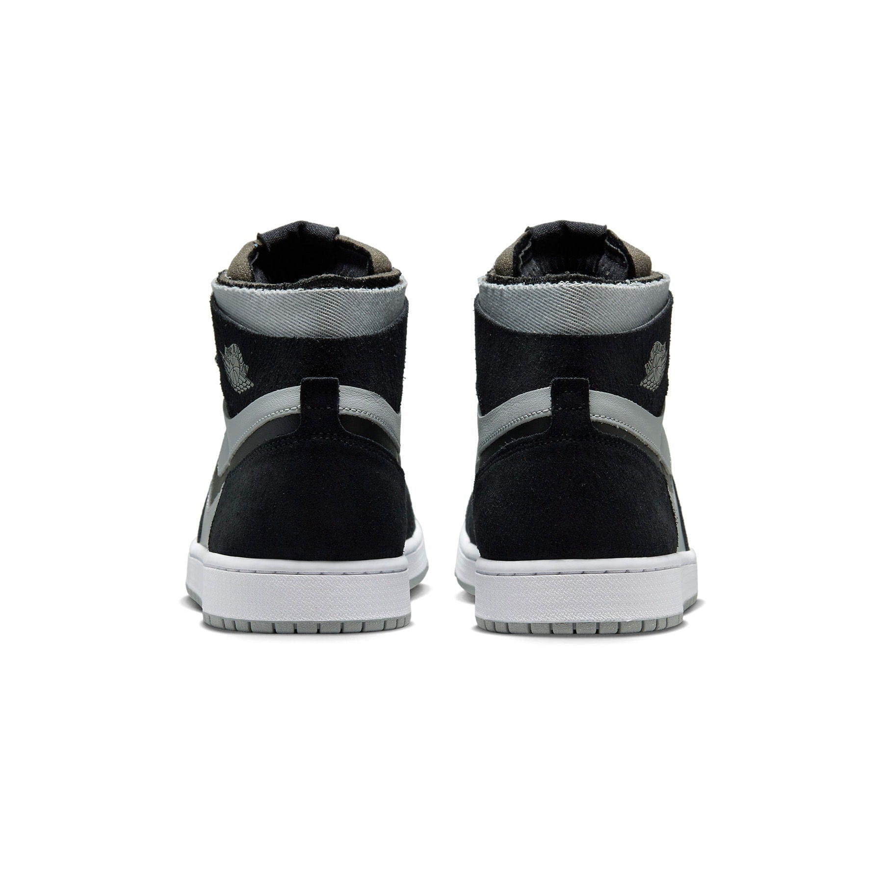 Air Jordan 1 Zoom CMFT 'Black Light Smoke Grey' — UK 3 | EU 35.5 | US 3.5 — Top View