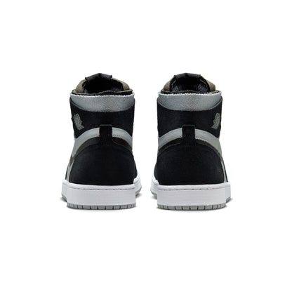 Air Jordan 1 Zoom CMFT 'Black Light Smoke Grey' — UK 3 | EU 35.5 | US 3.5 — Top View
