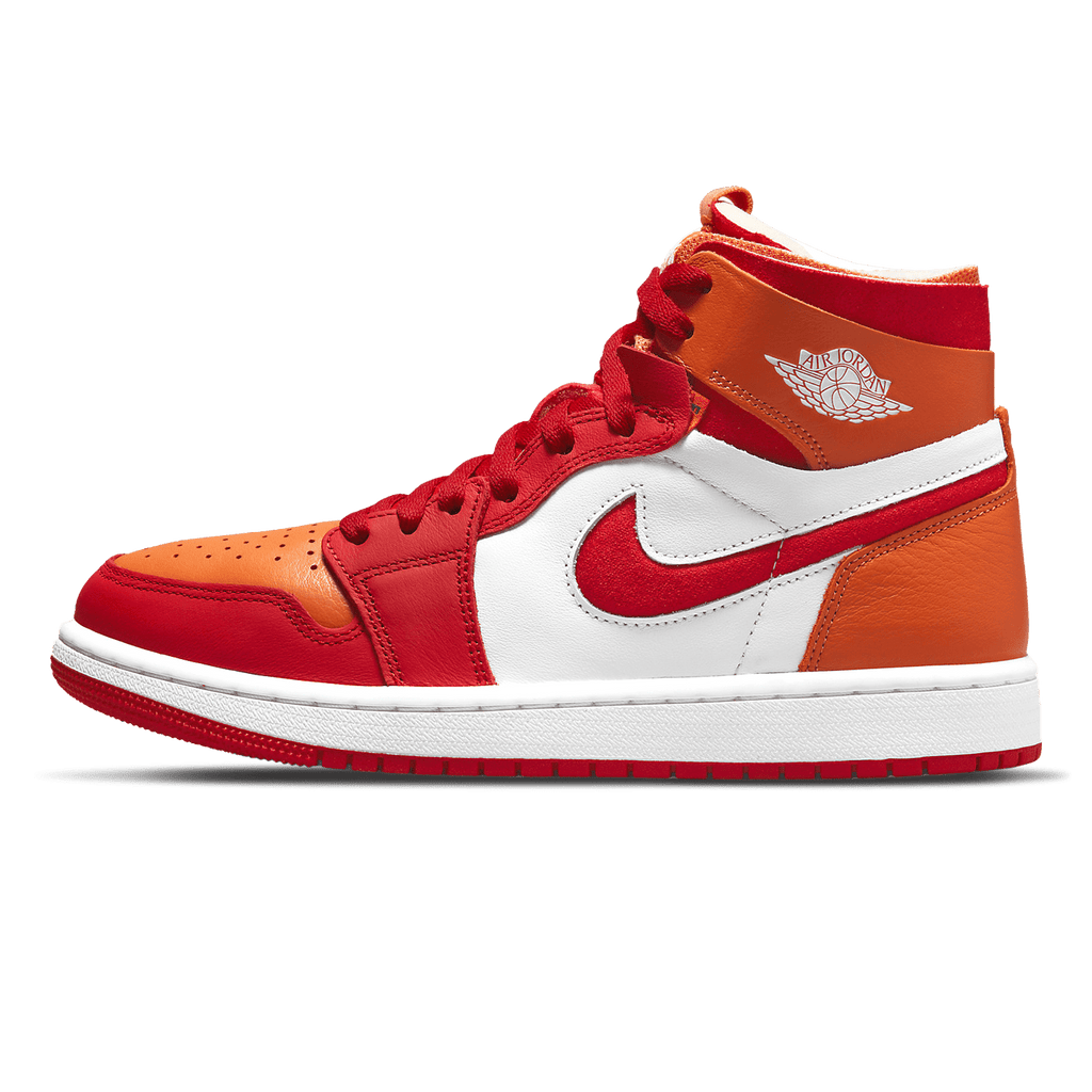 Air Jordan 1 Zoom Air Comfort Wmns 'Fire Red Hot Curry' — UK 2.5 | EU 35.5 | US 5 — Front View