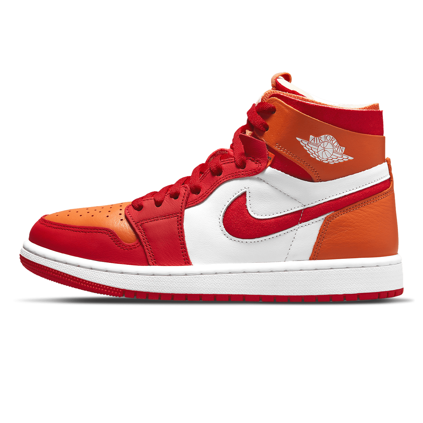 Air Jordan 1 Zoom Air Comfort Wmns 'Fire Red Hot Curry' — UK 2.5 | EU 35.5 | US 5 — Front View