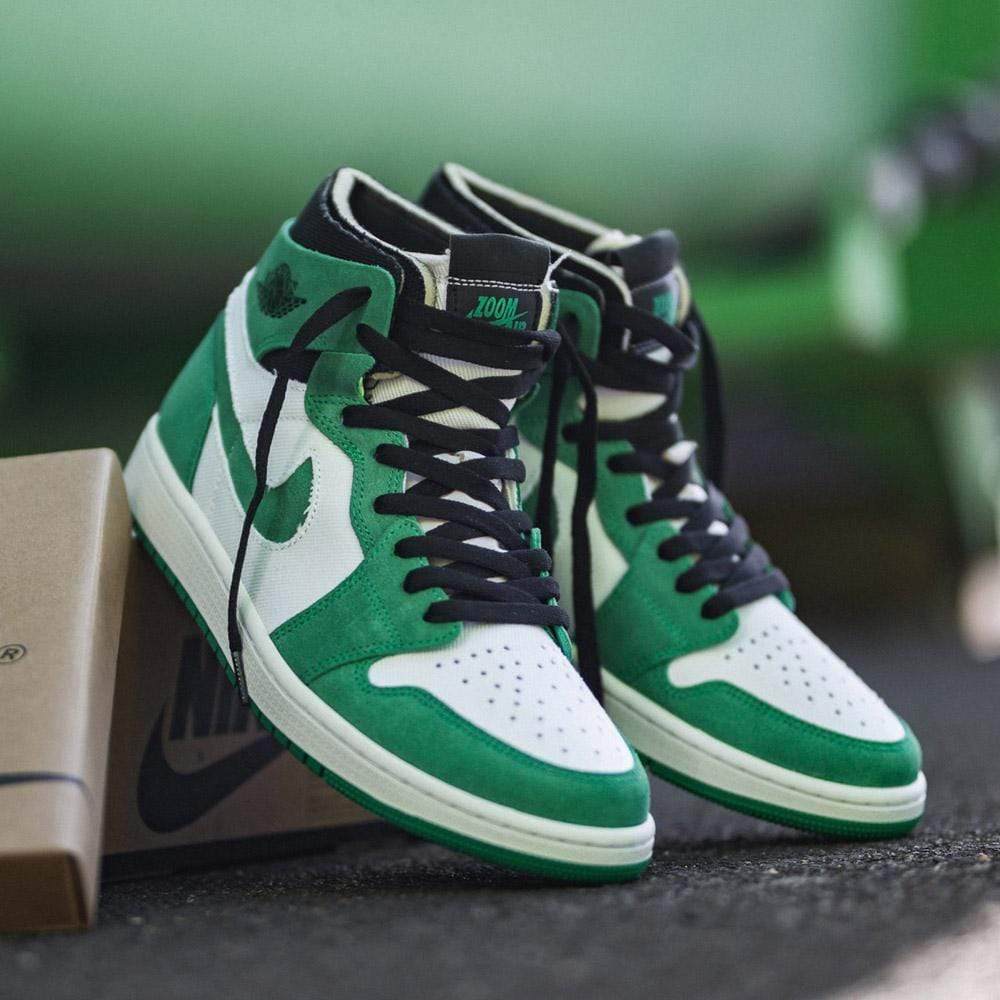Air Jordan 1 Zoom Comfort 'Stadium Green' — UK 3 | EU 35.5 | US 3.5 — Lifestyle View