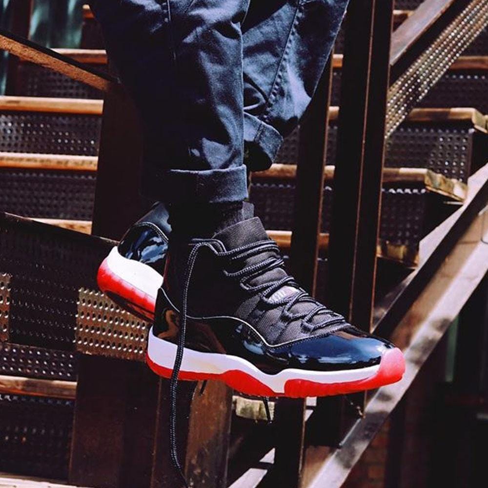 Air Jordan 11 Retro 'Bred' 2019 — UK 3 | EU 35.5 | US 3.5 — Alternate View 7