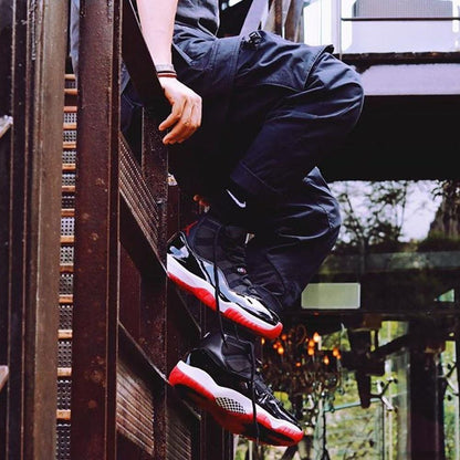 Air Jordan 11 Retro 'Bred' 2019 — UK 3 | EU 35.5 | US 3.5 — Lifestyle View