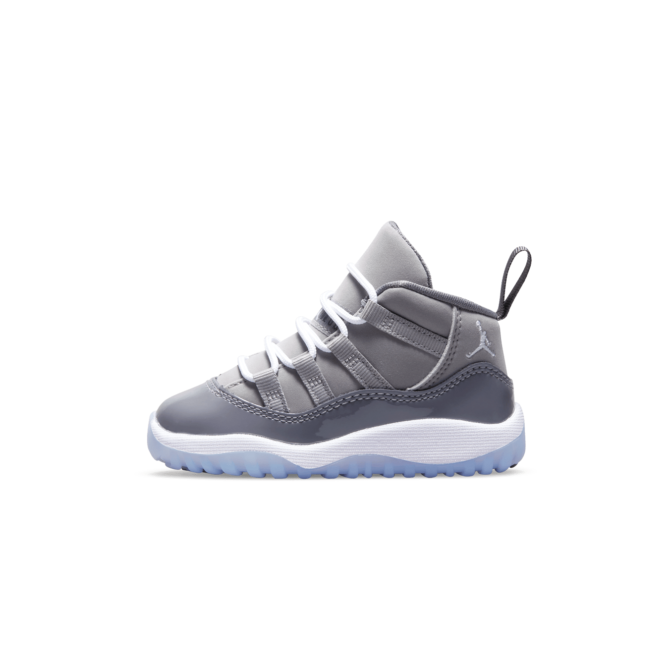 Air Jordan 11 Retro TD 'Cool Grey' 2021 — UK 0C | EU 15 | US 0C — Front View