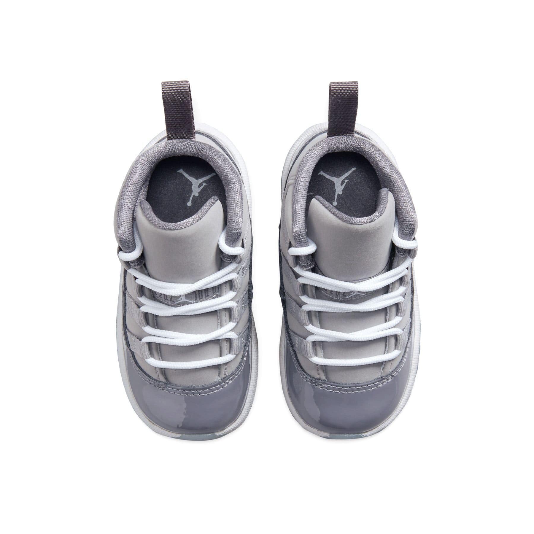 Air Jordan 11 Retro TD 'Cool Grey' 2021 — UK 0C | EU 15 | US 0C — Back View
