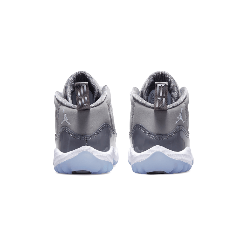 Air Jordan 11 Retro TD 'Cool Grey' 2021 — UK 0C | EU 15 | US 0C — Top View