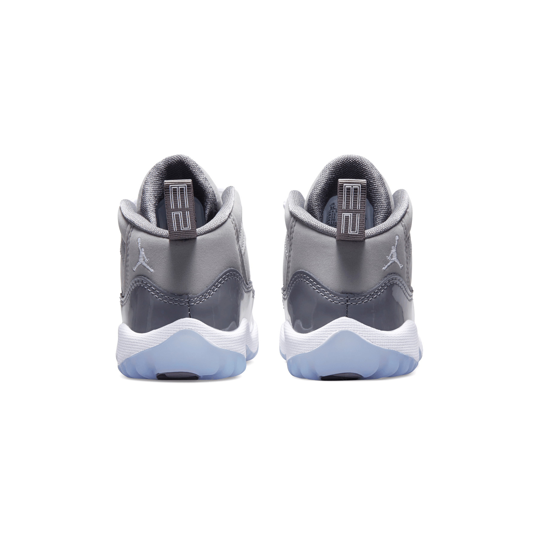 Air Jordan 11 Retro TD 'Cool Grey' 2021 — UK 0C | EU 15 | US 0C — Top View