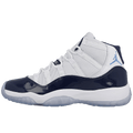 Air Jordan 11 Retro GS White-Midnight Navy  Win like 82 — UK 13.5 | EU 32 | US 1Y — Front View