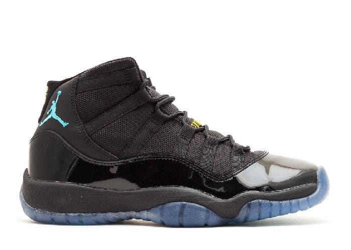 AIR JORDAN 11 RETRO (GS) "GAMMA BLUE" — UK 13.5 | EU 32 | US 1Y — Back View
