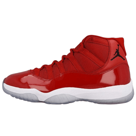 Air Jordan 11 Retro Gym Red  Win Like 96 — UK 3 | EU 35.5 | US 3.5 — Front View