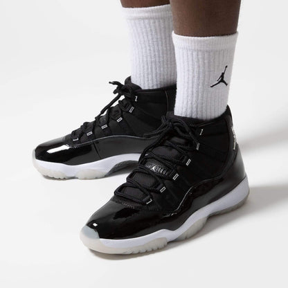 Air Jordan 11 Retro 'Jubilee / 25th Anniversary' — UK 3 | EU 35.5 | US 3.5 — Lifestyle View