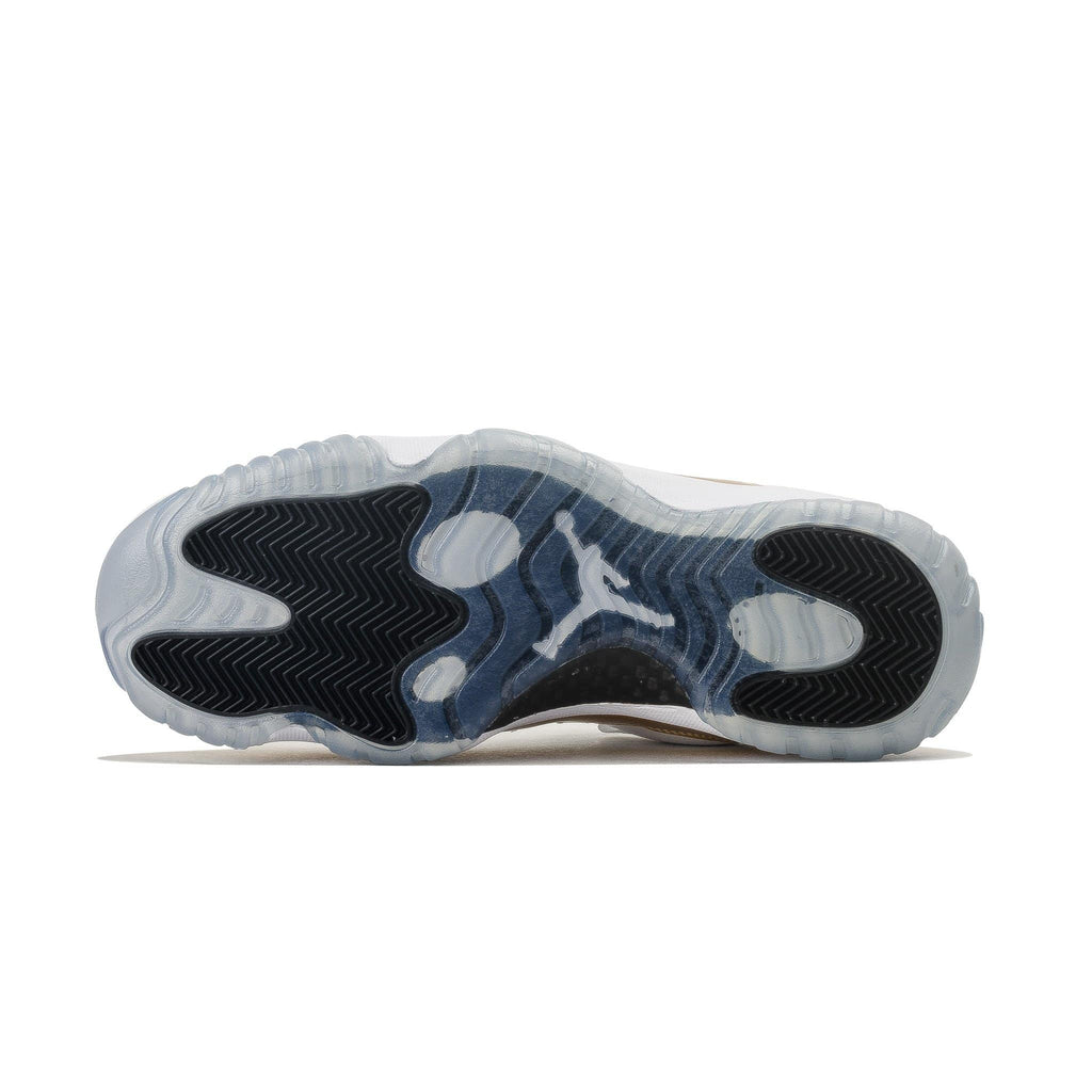 Air Jordan 11 Retro Low White- Metallic Gold — UK 3 | EU 35.5 | US 3.5 — Detail View